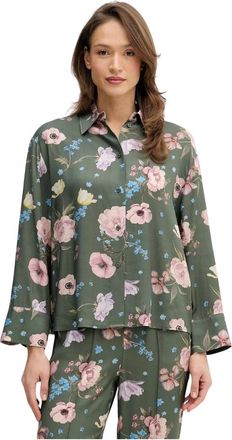 Oui Bedrukte Viscose Blouse - Dames - Overhemden - Veelkleurig - S - Overhemden