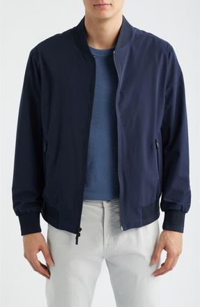 Robert Barakett Brex Windbreaker in Dark Caspian at Nordstrom, Size Xx-Large