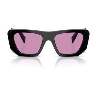 Prada Prb18S Sunglasses - female - Prada - Sunglasses - Black - 53 MM - Accessories