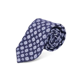 Kiton Das met micro-patroon - Heren - Accessoires - Veelkleurig - Maat: ONE Size Zijde