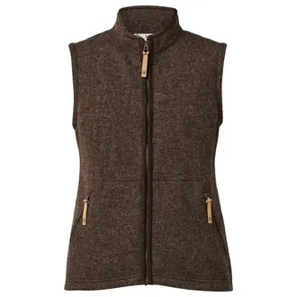 Ivanhoe of Sweden NLS Coco Vest Wollgilet f&uuml;r Damen | braun