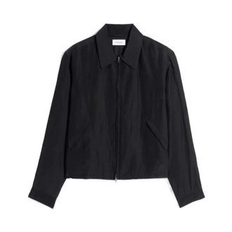 Christophe Lemaire Light Jackets, male, Black, Size: M Short Blouson