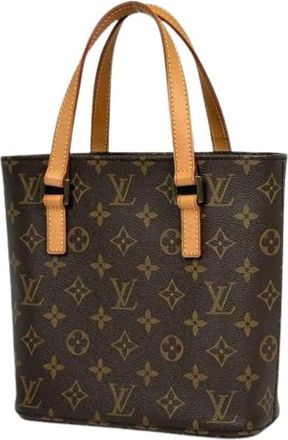Louis Vuitton Pre-owned Tote Bags, female, Brown, Size: ONE SIZE Pre-owned Vintage Monogram Tote Bag