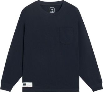 Li-Ning Chinese Color Pocket Long Sleeve T-shirt Black AHSS751-1