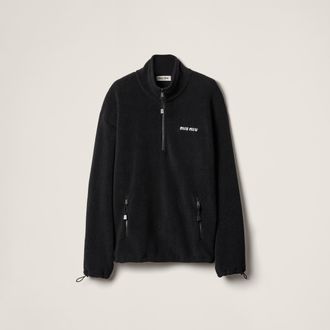 Miu Miu Fleece sweatshirt