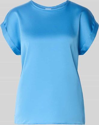 Vila T-Shirt mit Rundhalsausschnitt Modell ELLETTE in Blau, Gr&ouml;&szlig;e 34