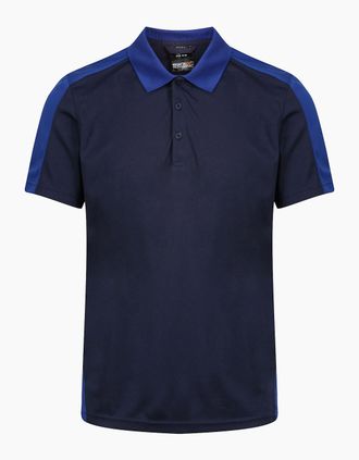 Regatta Mens Regatta Contrast Coolweave Pique Polo Shirt - Navy - Size: 44