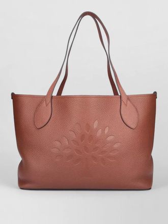 Mulberry shoulder bag dual handles embossed design