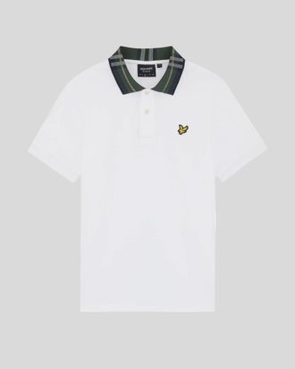 Lyle & Scott Tartankraag Poloshirt