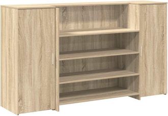 vidaXL Vidaxl - Reception Desk Sonoma Oak 180x50x103.5 cm Engineered Wood