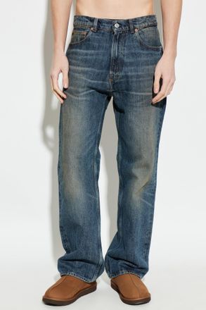 Our Legacy Straight-leg Jeans, Mens, Navy Blue