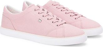 Tommy Hilfiger Gevulkaniseerde sneakers van canvas