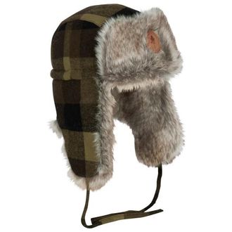 Pinewood Murmansk Check Hat Mütze - Unisex | grau