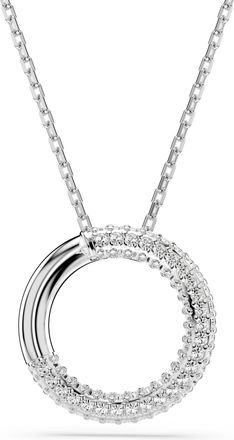 Swarovski Dextera Dames Halsketting van Basismetaal - Zilver 5692737