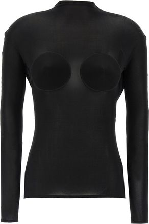 Jean Paul Gaultier Womens Cone Sweater