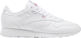 Reebok Cl Lthr EB Sneakers for Women, Ftwwht Ftwwht Pugry3, M 9 / W 10.5