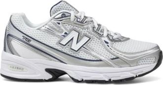 New Balance Sneakers, female, Gray, Size: 8 1/2 US Eco-Leather Womens Sneakers