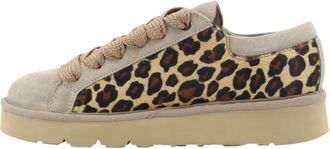 Panchic P007 Veterschoen - Dames - Sneakers - Beige - 38 EU - Leer - Schoenen