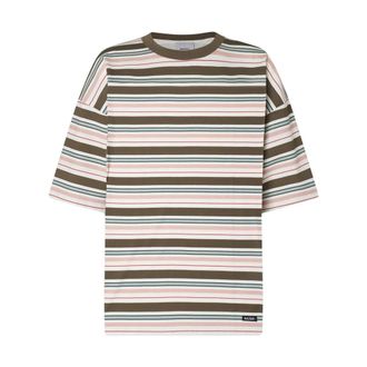 Halfboy T-Shirts, female, Multicolor, Size: L Stripes Tee