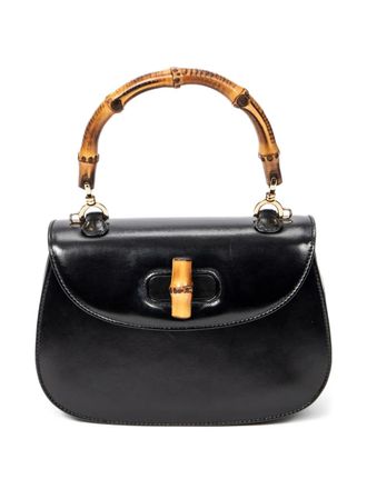 Gucci small Bamboo tote bag - Brown