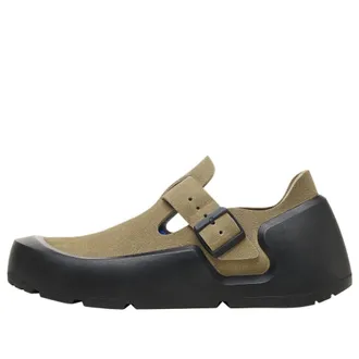 Birkenstock Reykjavik Nubuk Leather Shoes Taupe 1027276