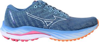 Mizuno Wave Inspire 19 Womens Blue Running Shoes - Size UK 6.5