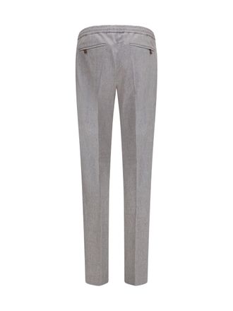 Pantaloni Torino Mens Soft Pants Grigio Azzurro Trousers