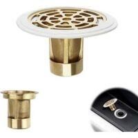 OEM Tap&oacute;n De Ducha De Cobre Antiolor Para Desag&uuml;es Con Un Di&aacute;metro De 27 A 55 Mm: &iexcl;adi&oacute;s A Los Malos Olores En El Ba&ntilde;o Gracias A Este Innovador Tap&oacute;n - Cr