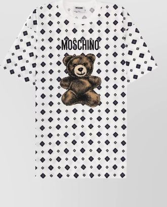 Moschino cotton printed t-shirt