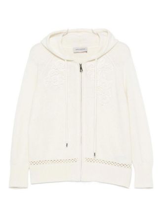 Ermanno Scervino Wool And Cashmere Hoodie