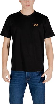 Emporio Armani Emporio Armani Ea7, Tops, Heren, Zwart, M, Comfortabel Stretch Ondergoed