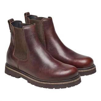 Birkenstock Mens Highwood Slip On Boot In Chocolate