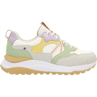 Rieker Sport Sneaker - Dames - Schoenen - Veelkleurig - Maat: 38 EU Leer