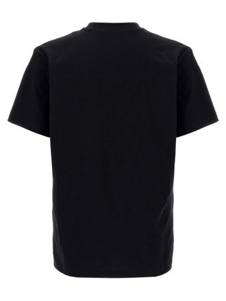 Moschino Logo-Print Cotton T-Shirt - Black