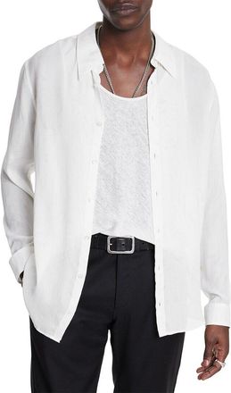John Varvatos Campos Camp Collar Shirt