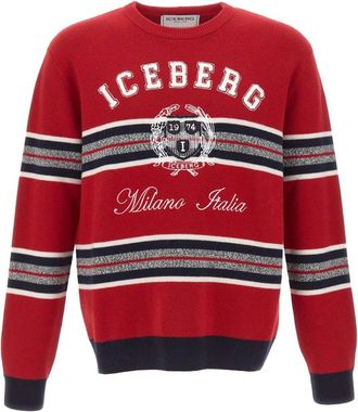 Iceberg Hombre, Jerseys, Rojo, Talla: M
