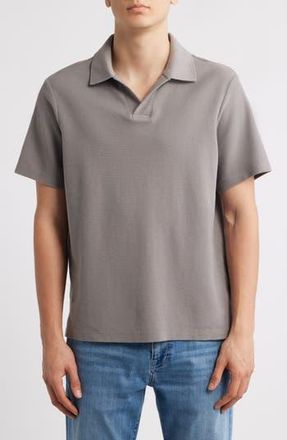 Frame Denim Jacquard Polo in Storm Grey at Nordstrom Rack, Size X-Large