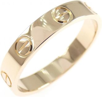 Cartier Pink Gold (18K) Band Ring (Pre-Owned)