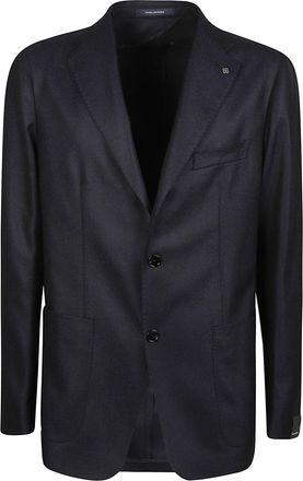 Tagliatore Montecarlo Structured Tailored Virgin Wool Blazer