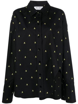 The Attico Allover Print Shirt