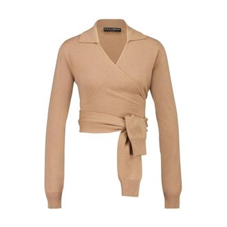 Dolce & Gabbana Mujer, Jerseys, Beige, Talla: S