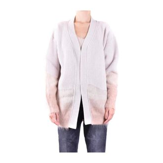 Dondup Cardigans, female, Beige, Size: S Stylish Sweater