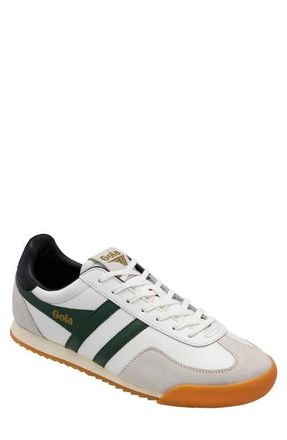 Gola Europa Sneaker in White/Evergreen/Black at Nordstrom, Size 10.5