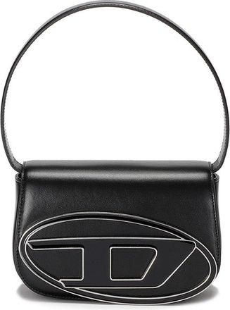 Diesel Black Leather Shoulder Bag