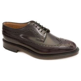 Loake Royal Leather Mens Lace Up Shoes - Oxblood - Size:UK 10.5