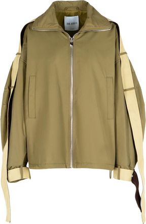 The Attico Green Cotton Blend Jacket