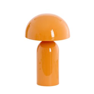 Light & Living L&aacute;mpara De Mesa - Tolima - Naranja - Metal - - Light&living