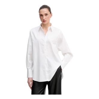 Mos Mosh MOS Mosh, Dames, Blouses & Shirts, Wit, Maat: XL Katoen