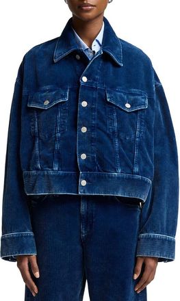 7 For All Mankind Oli Cropped Trucker Jacket