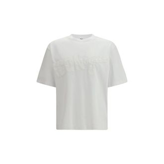 Dsquared2 White Cotton Mens T-Shirt